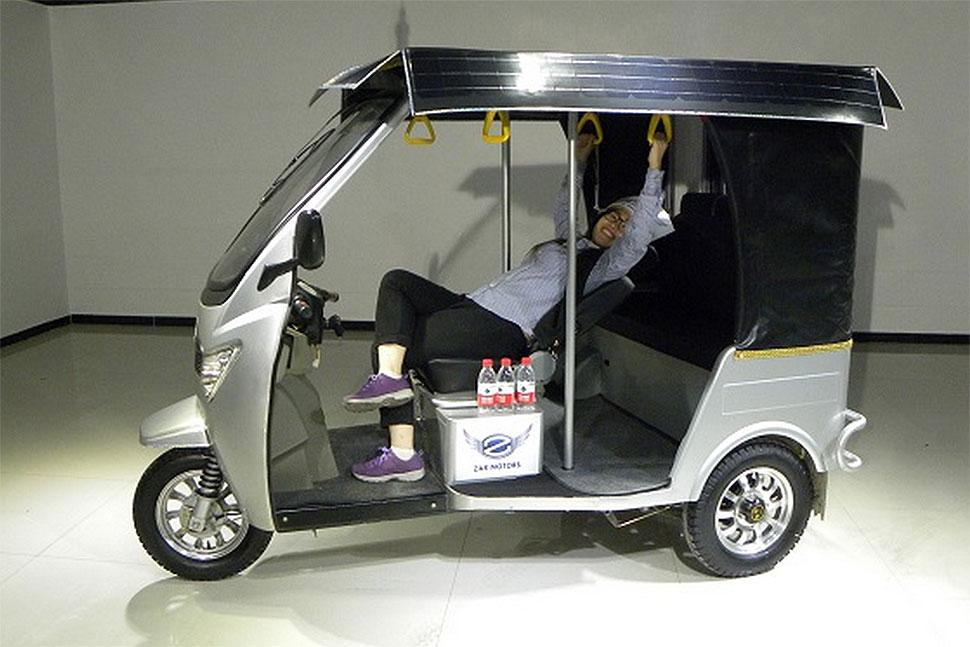 pakistan zar motors electric powered rickshaw solar 002