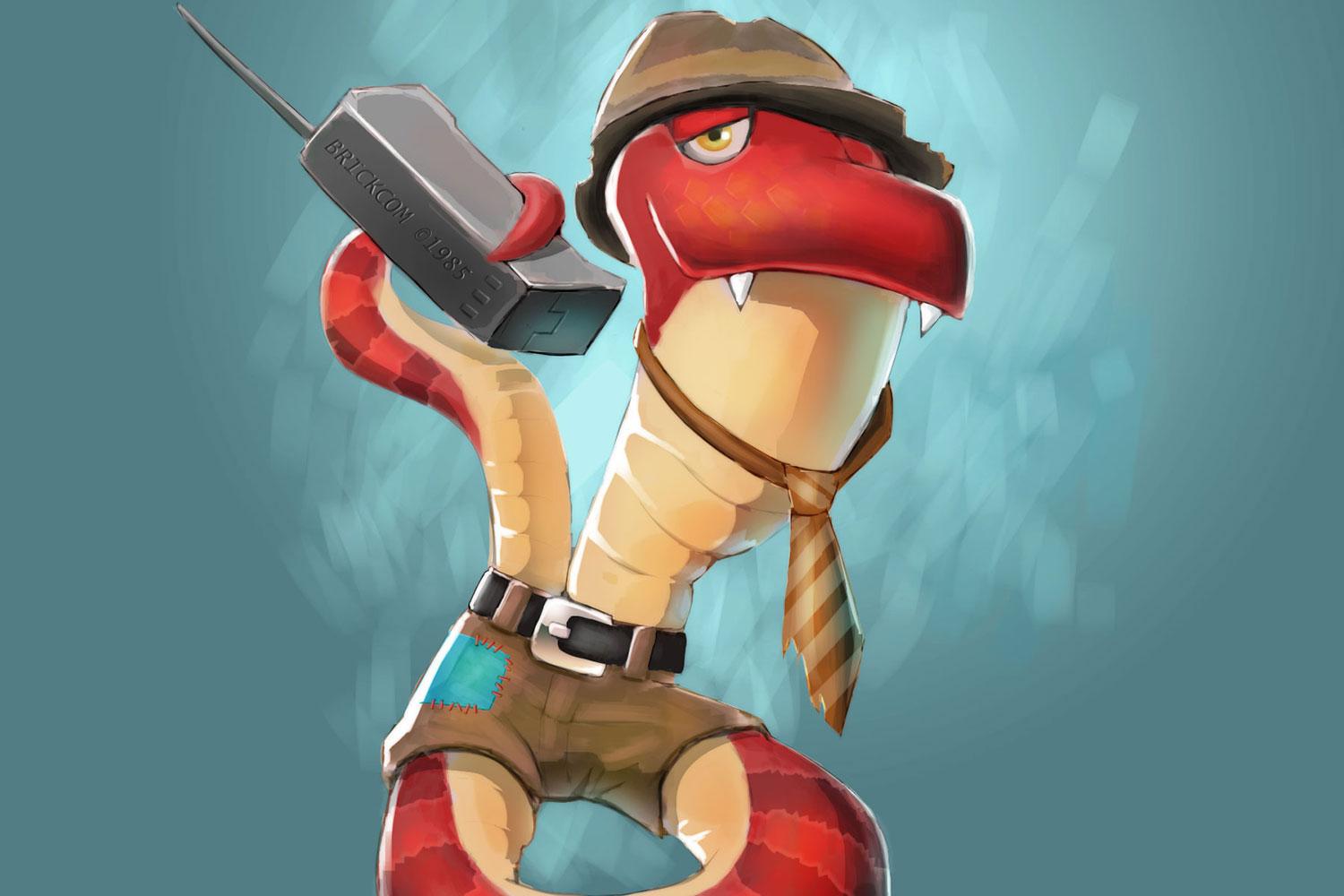 Yooka-Laylee's Trowzer the snake