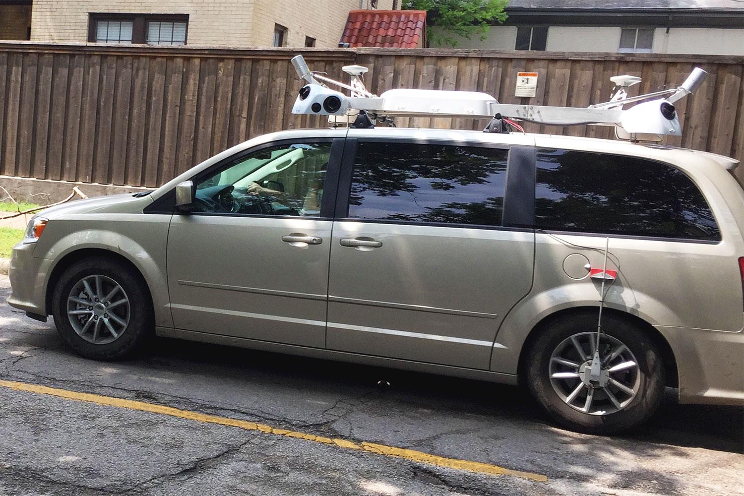 Apple Maps van