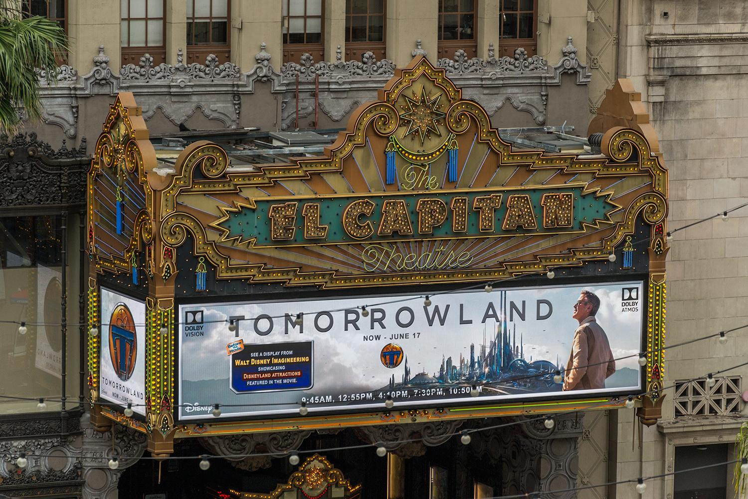 Dolby Vision at the El Capitan theater