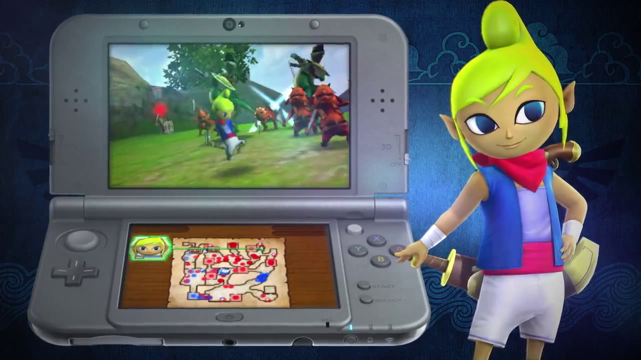 hyrule warriors announced for 3ds header