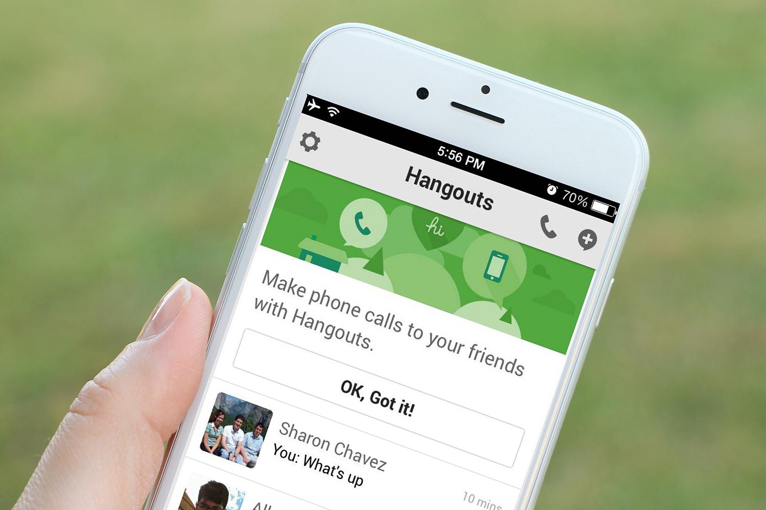 iOS Hangouts