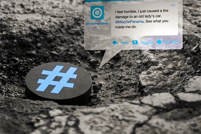 the tweeting pothole panama city