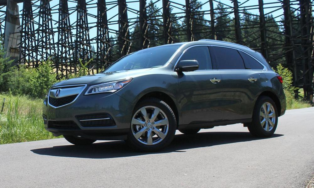 2015 Acura MDX SH AWD front left angle