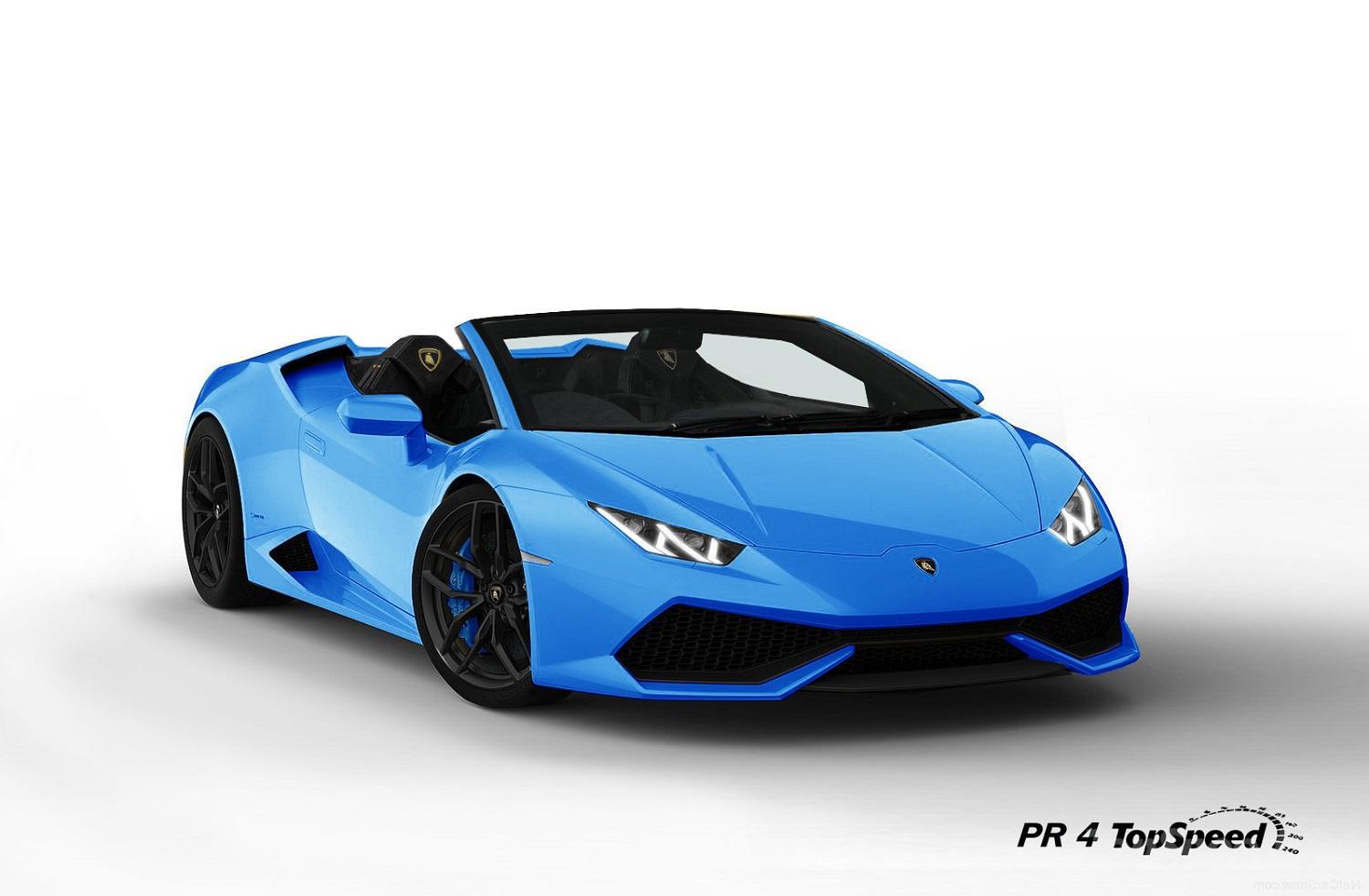 Lamborghini Huracan Spyder rendering