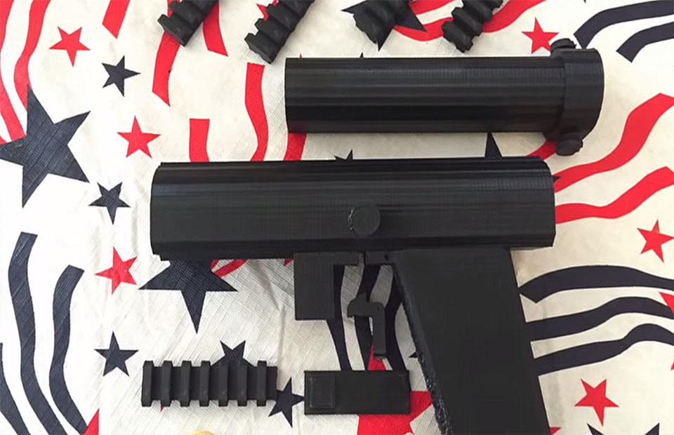 man 3d prints a dart gun to protest proposed law 3dprintedgun