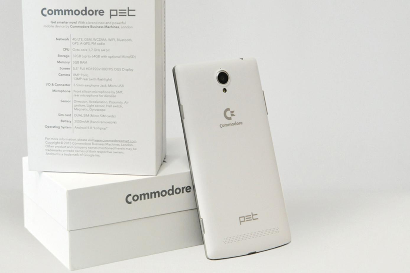 commodore pet smartphone news