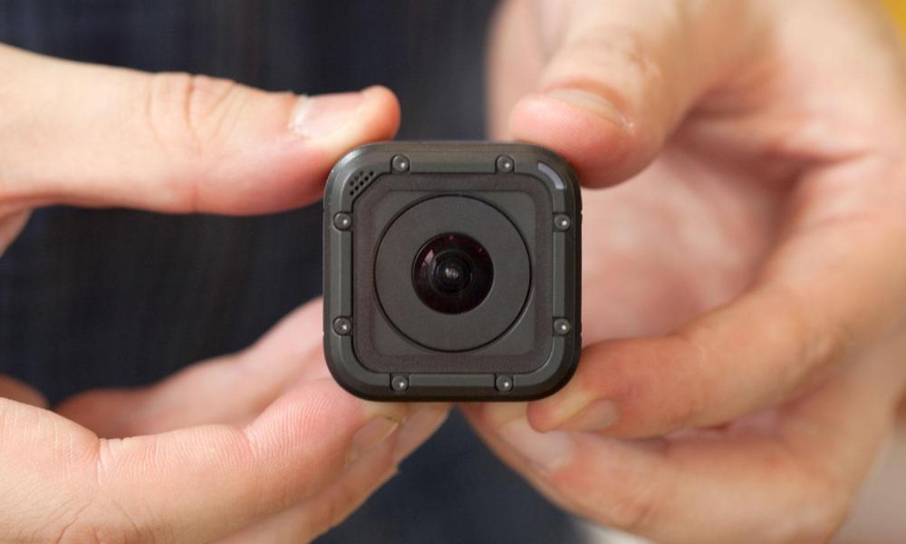 GoPro Hero 4 session hands on lens