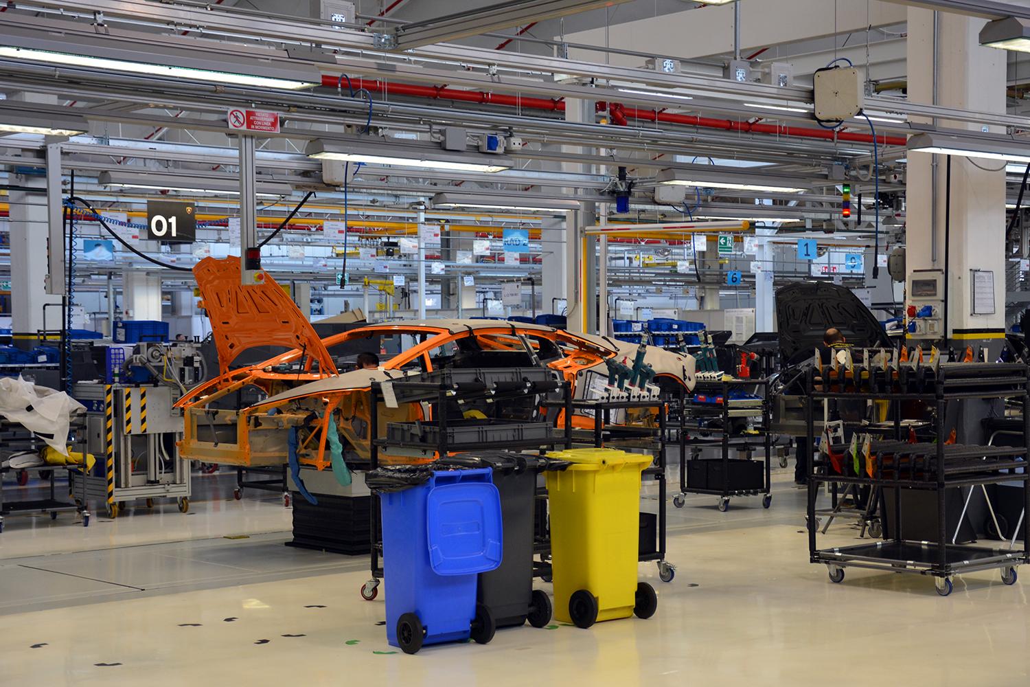 lamborghini factory tour pictures production process 0962