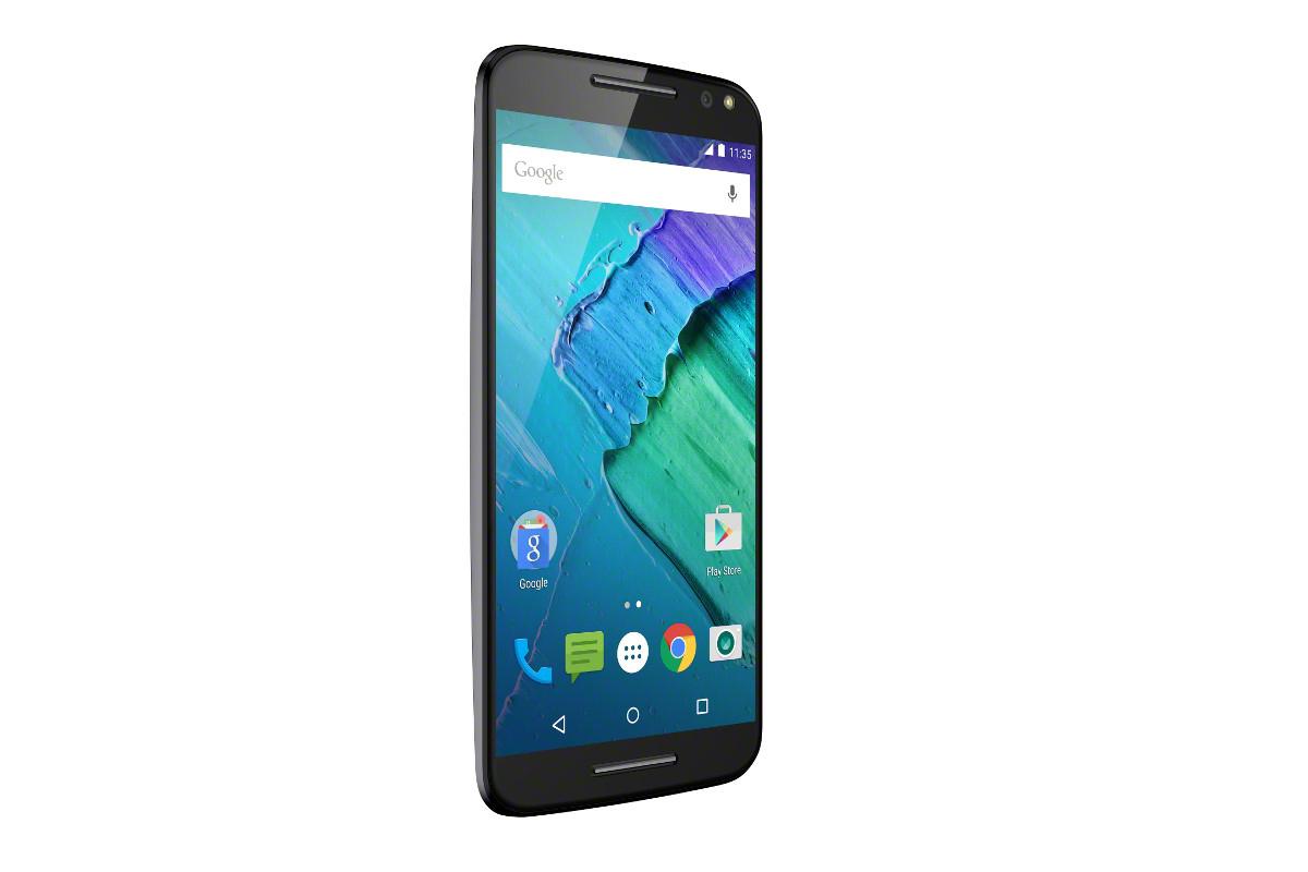 moto x 2015 news style pure edition black front