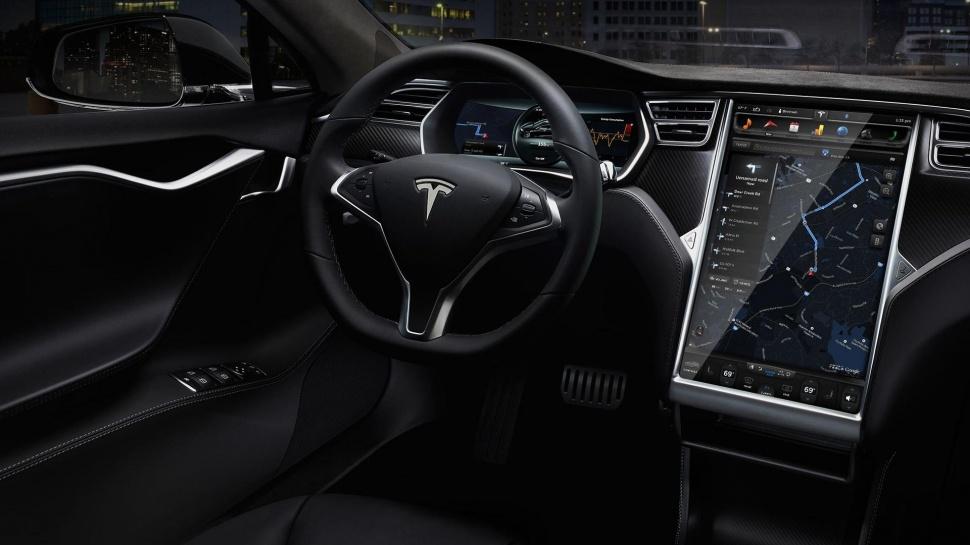 Tesla Model S interior