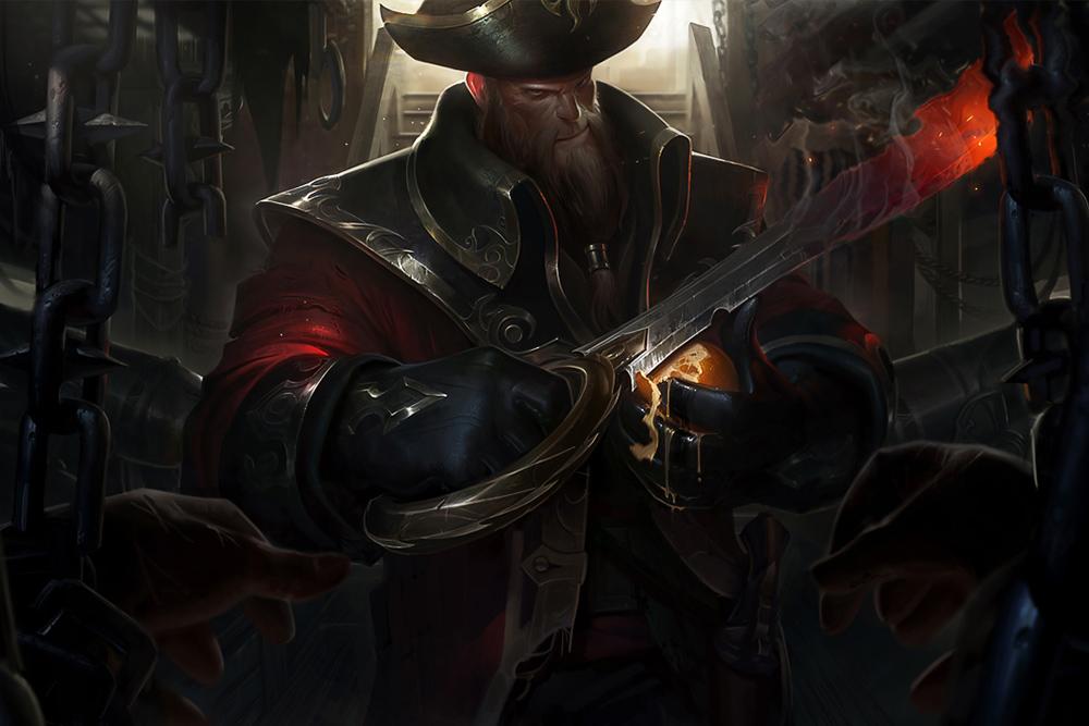 League of Legends Gangplank character art