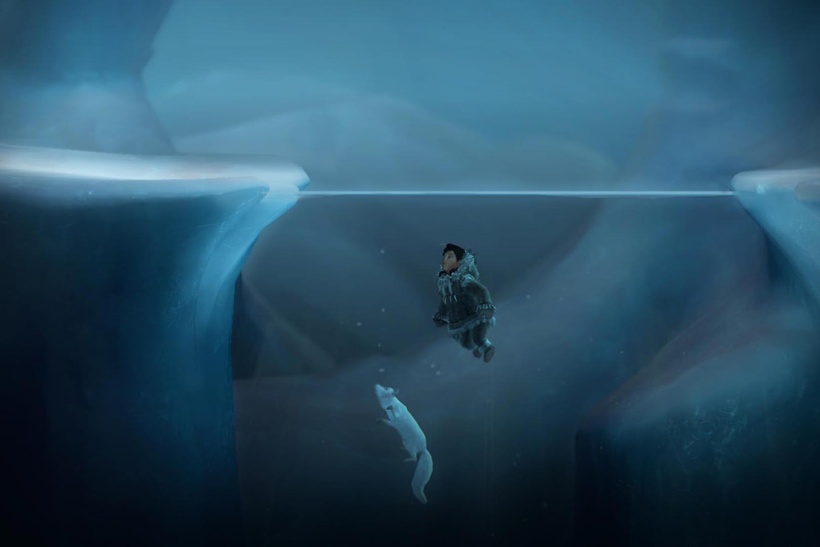 never alone ps3 vita neveraloneswimming