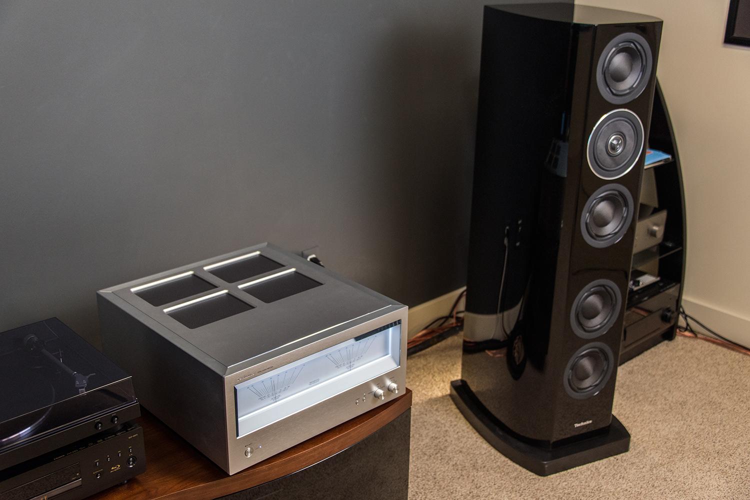 Technics speakers amp