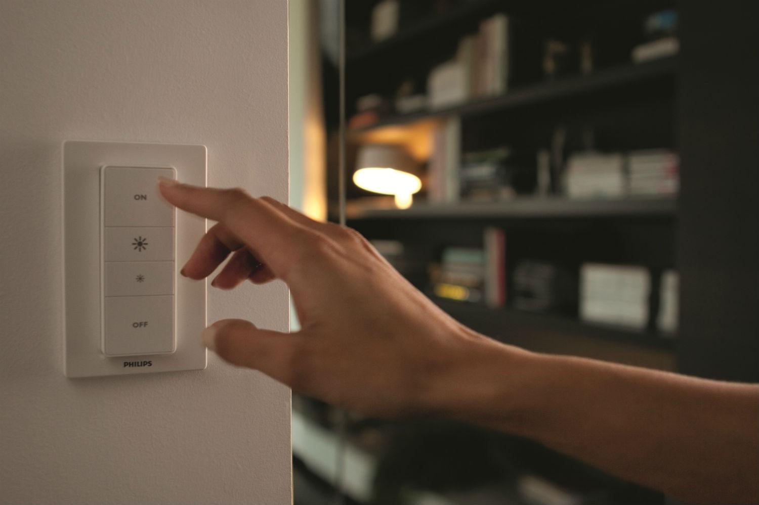 philips hue wireless dimming kit switch hand