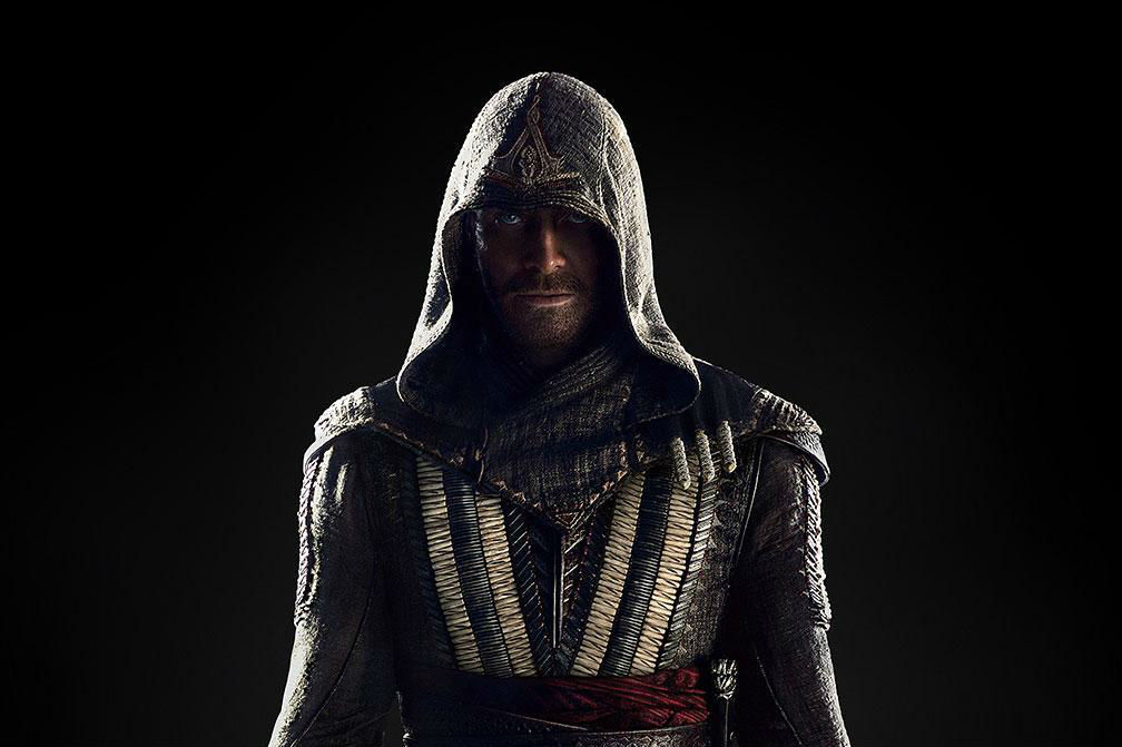 assassins creed movie marketing michael fassbender crop