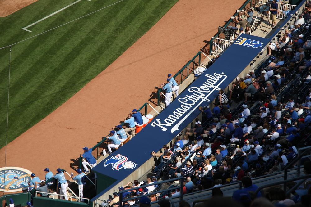 mlb apple watch dugouts kansas city royals