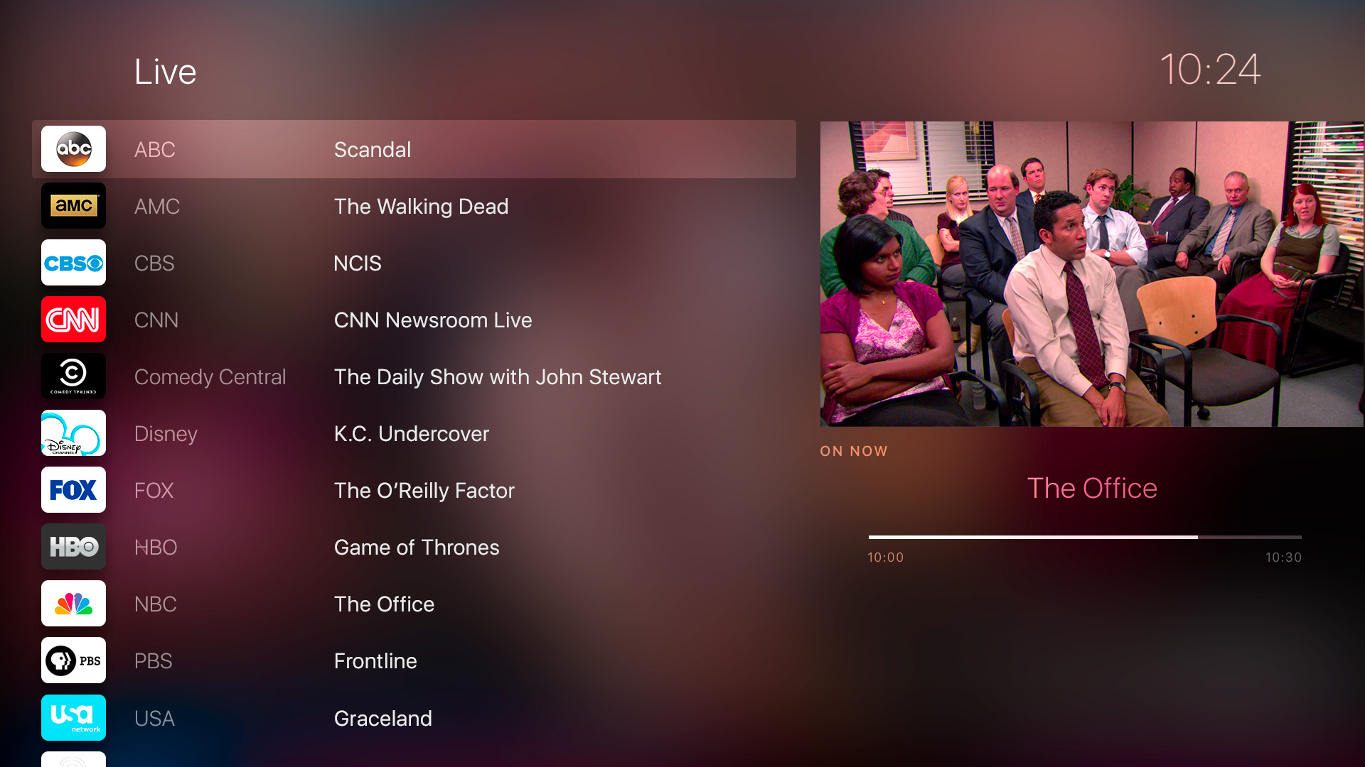 apple tv ios 9 concept appletv liveoffice