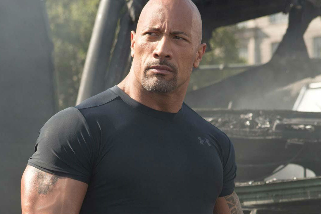 dwayne johnson skyscraper china