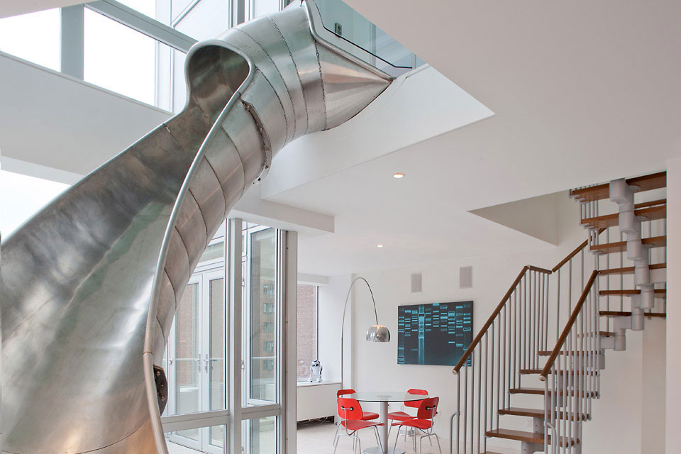 houses with amazing indoor slides east village penthouse 1