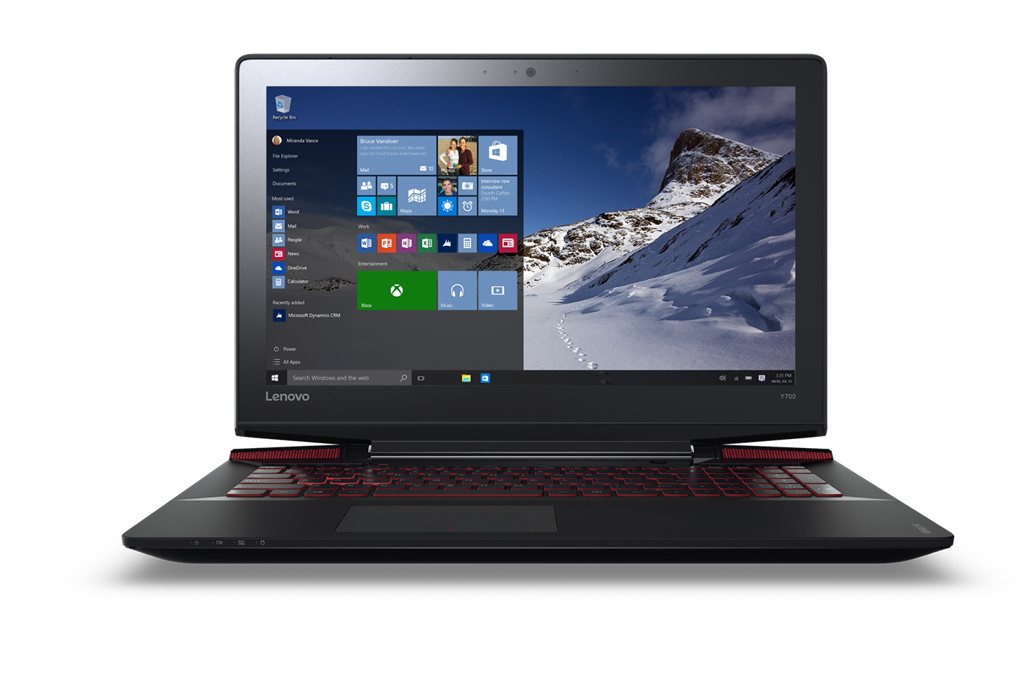 lenovo y series gaming hardware ifa 2015 ideapad y700 15 inch 002