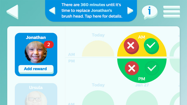 philips sonicare bluetooth toothbrush has a coaching app for kids screen 4