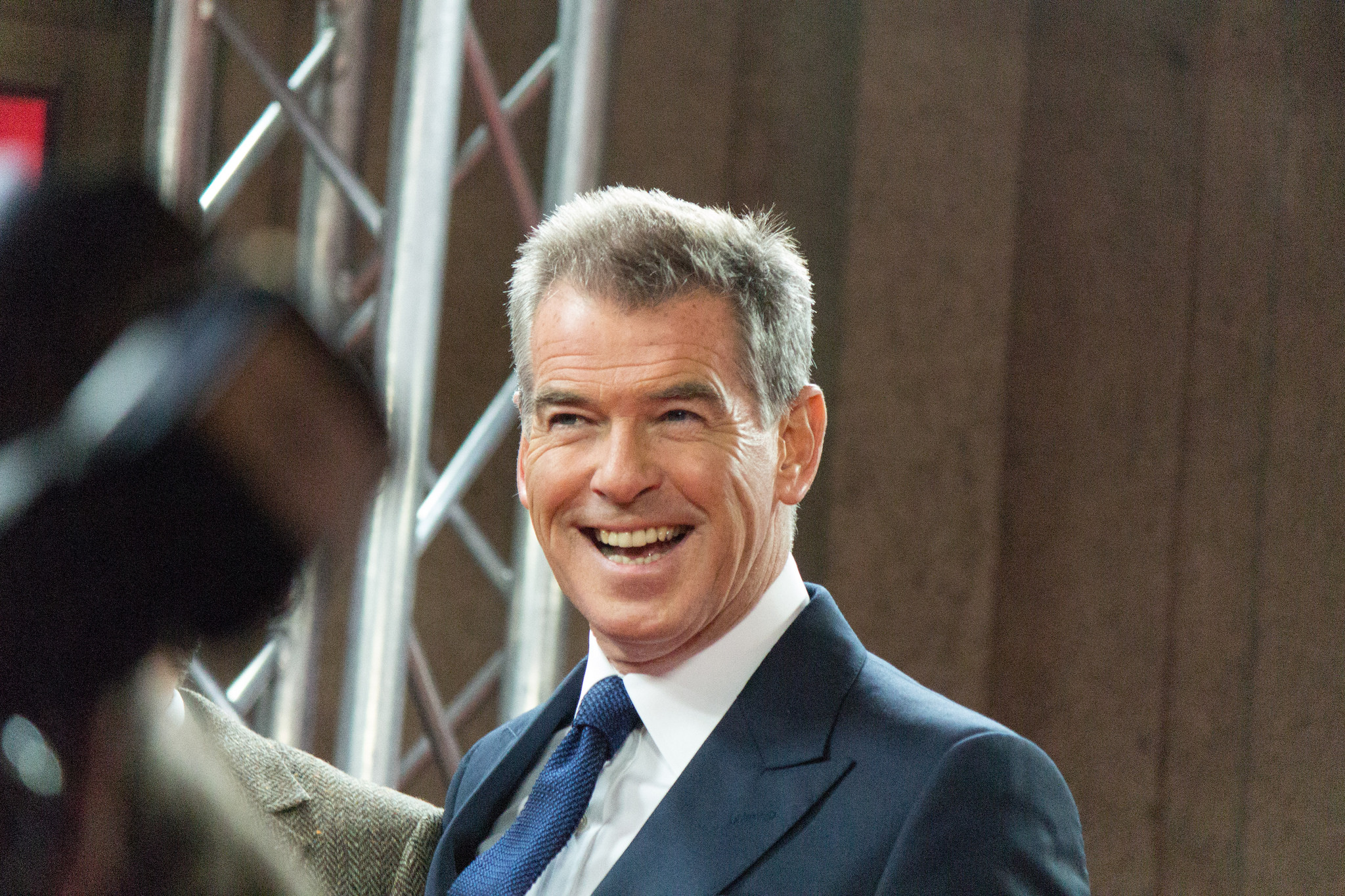 pierce brosnan james bond white