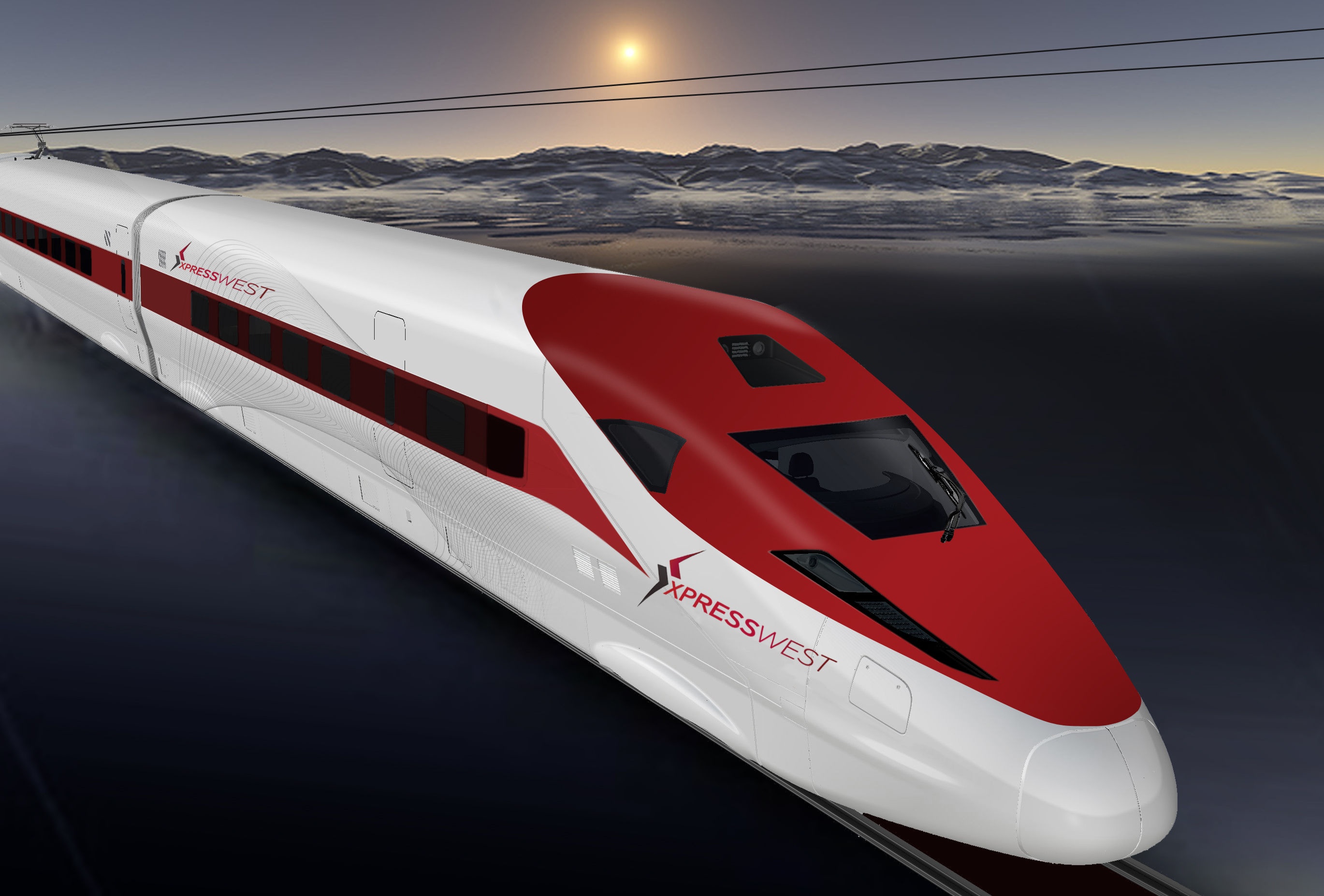 china high speed train vegas xpresswest