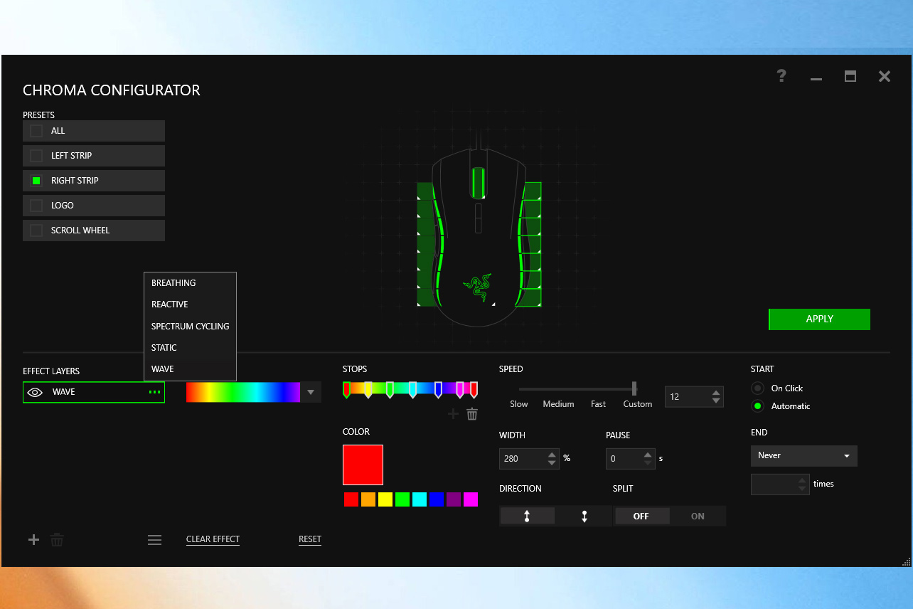 chroma configurator