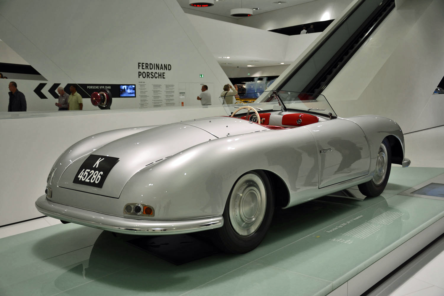 porsche museum stuttgart pictures history 1948 356 no  1