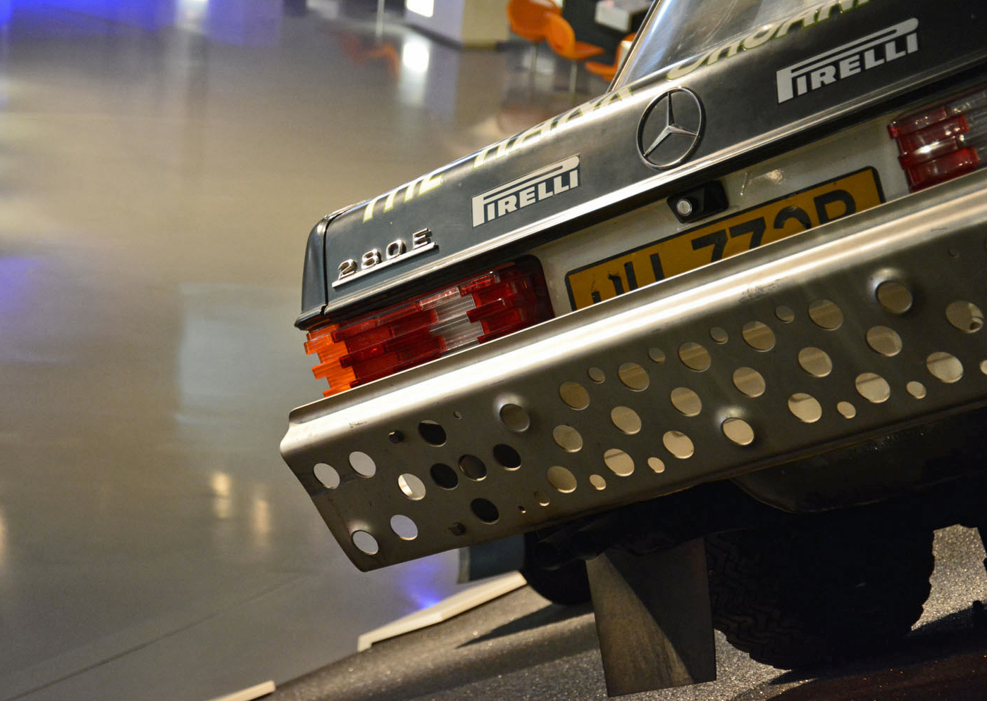 mercedes benz museum stuttgart pictures history ronan glon 280e rally car 5