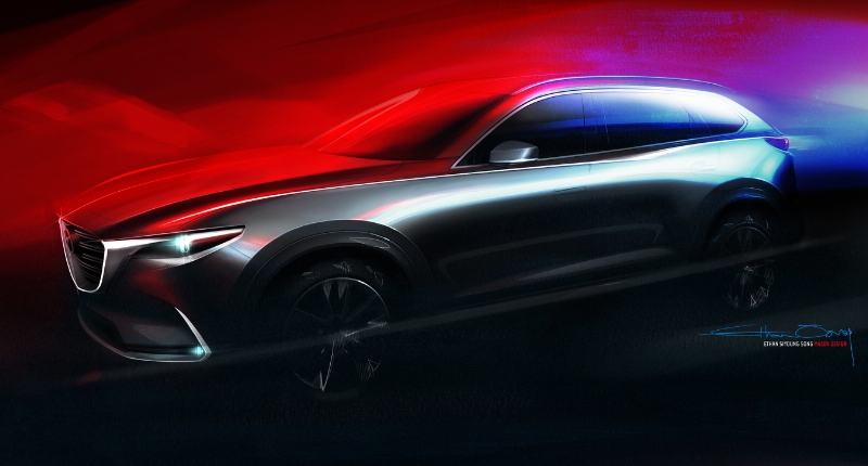 Mazda CX-9 teaser