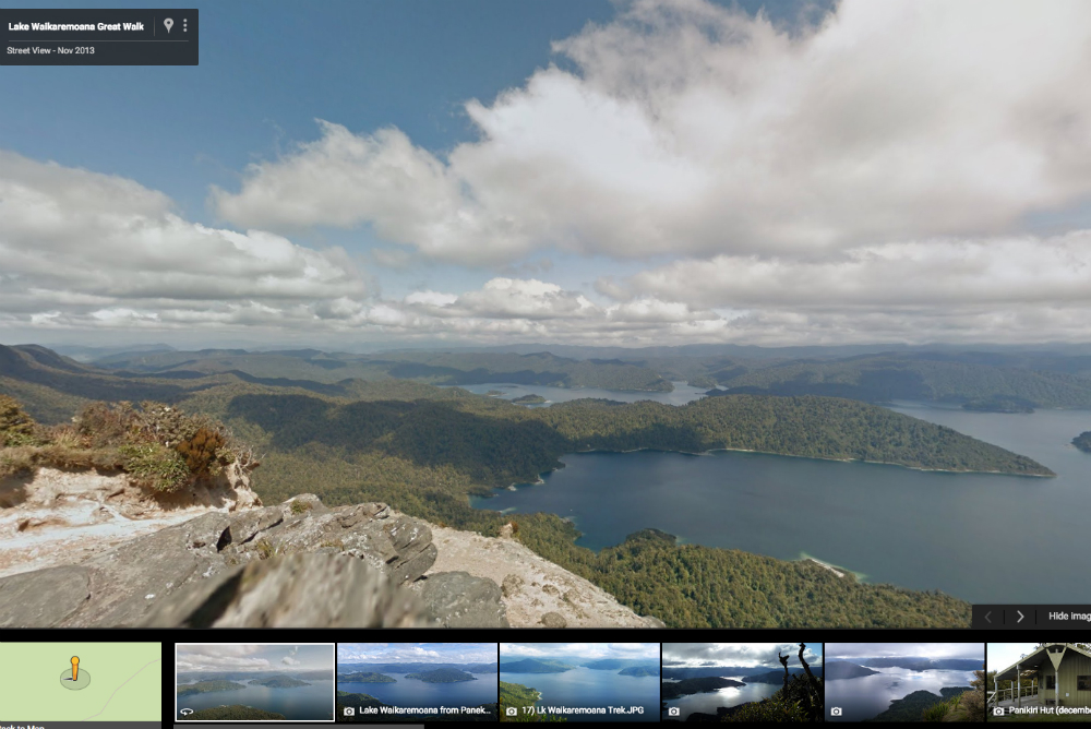 street view shows off new zealands stunning hiking trails zealand great walks