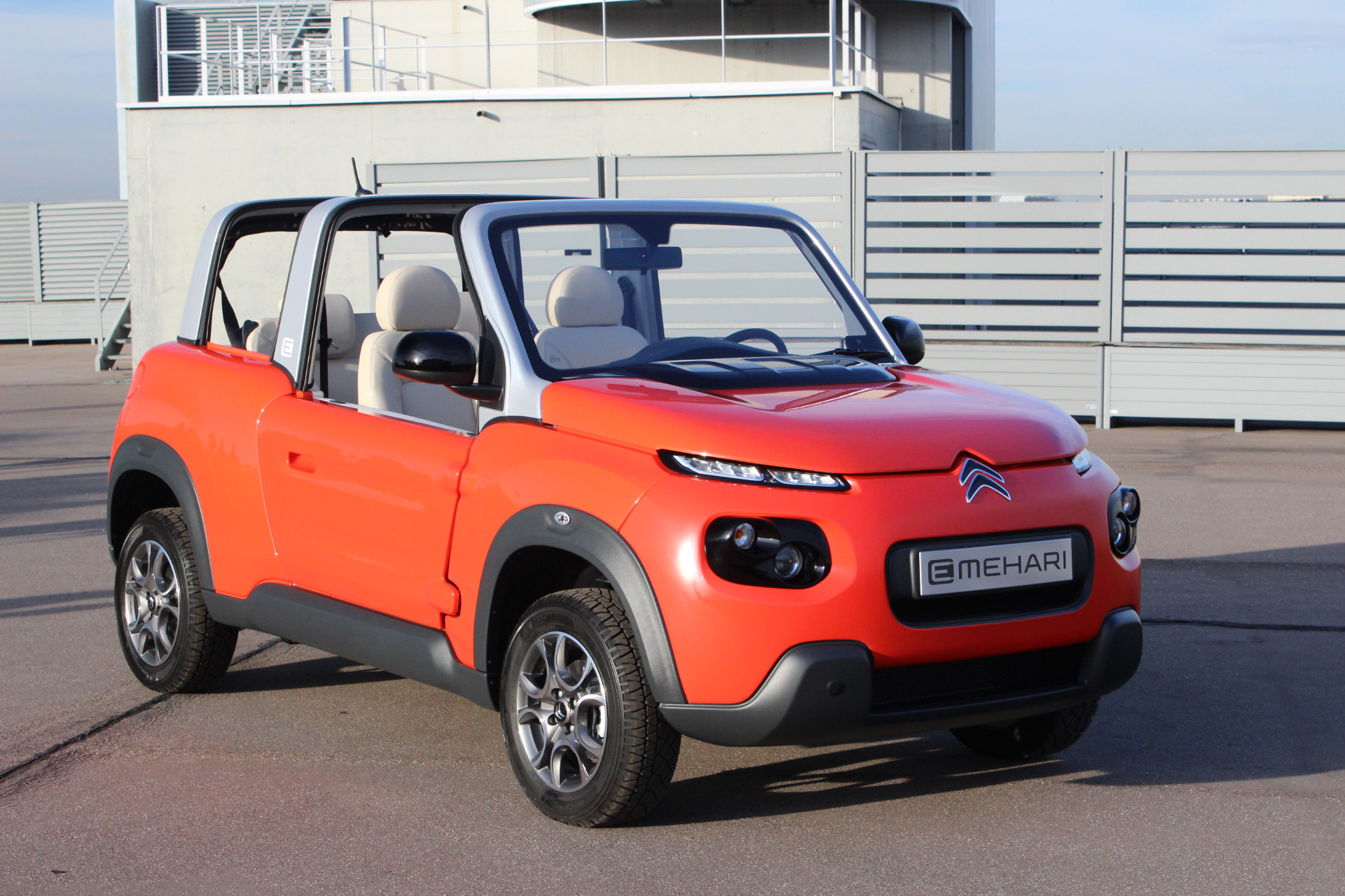 citroen unveils electric e mehari convertible pictures citroe  n 001