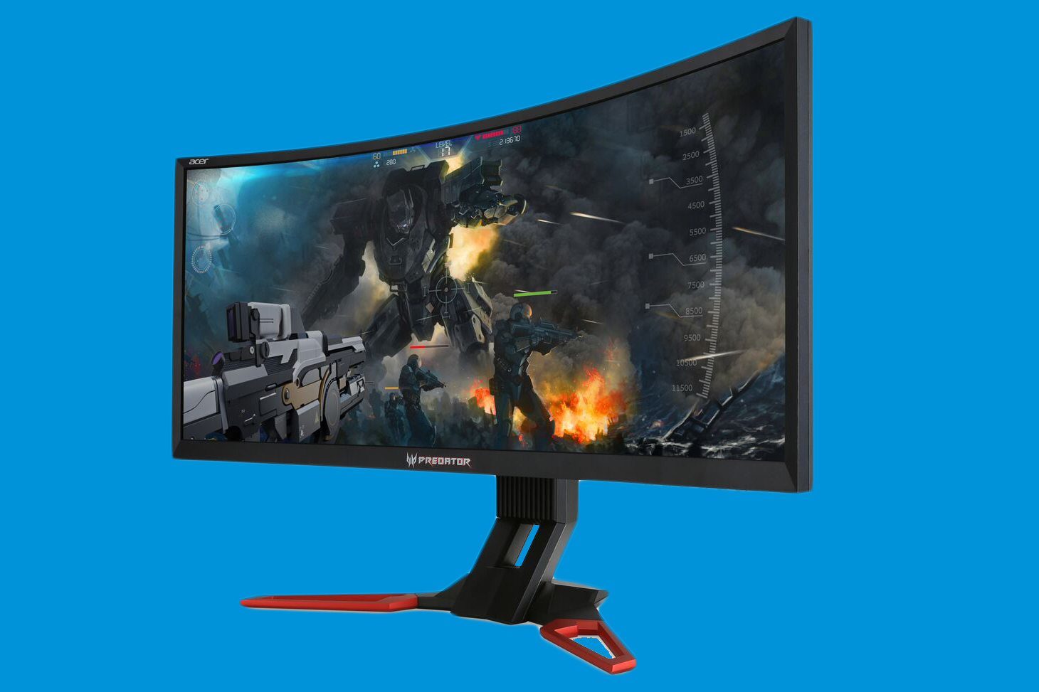 acers ultrawide predator z35 monitor brings curvature favor 4k acer