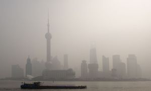 China, Shanghai, pollution