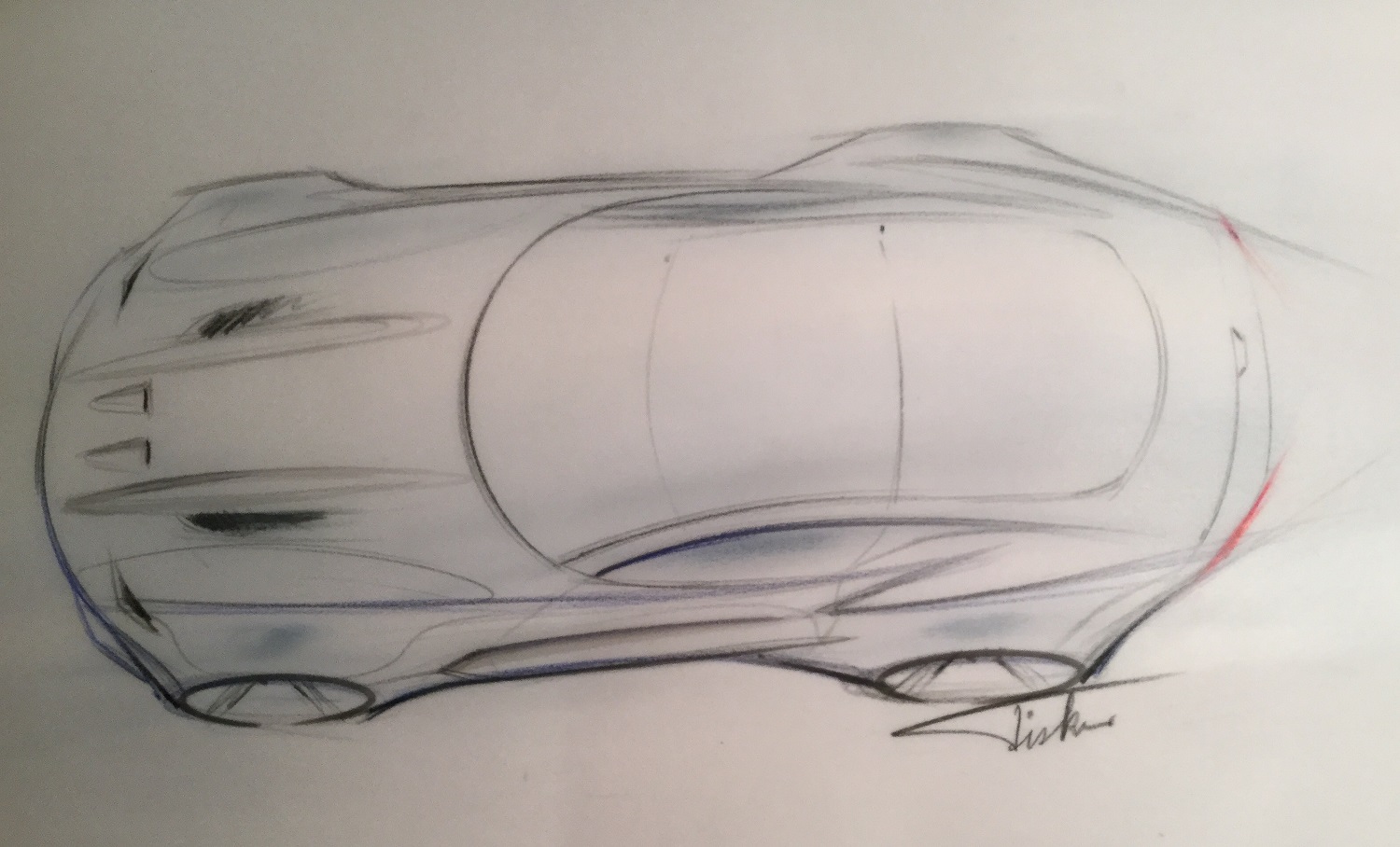 Fisker Force 1 sketch