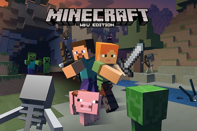 minecraft wii u edition out now on eshop minecraftwiiu header