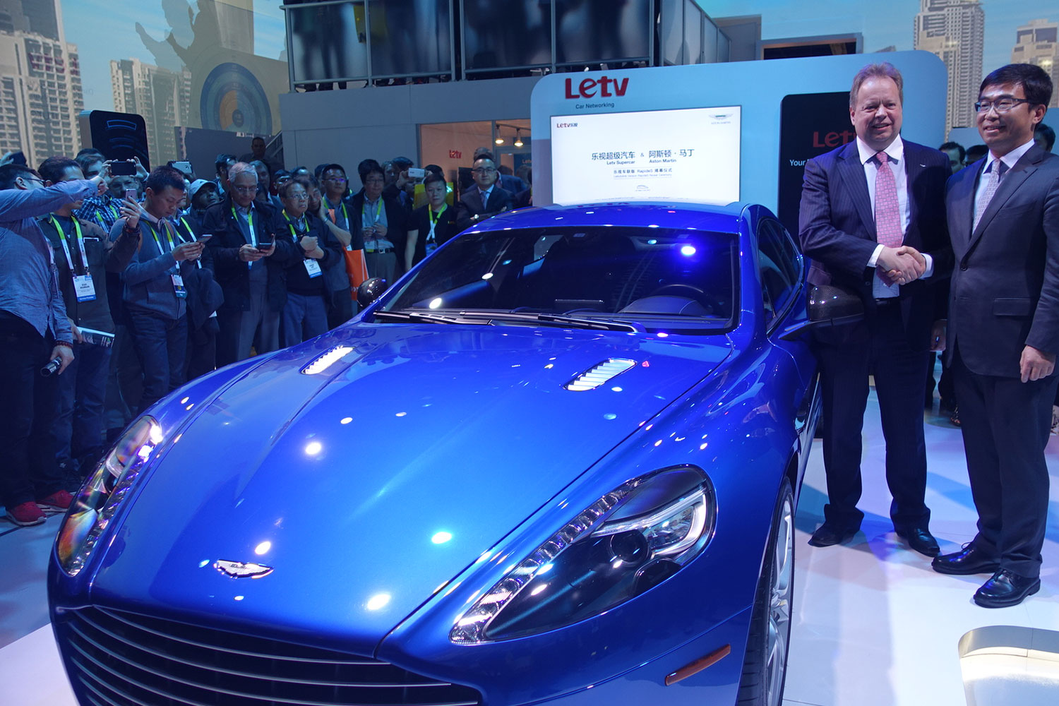 aston martin letv reveal autolink rapide s at ces pictures  003