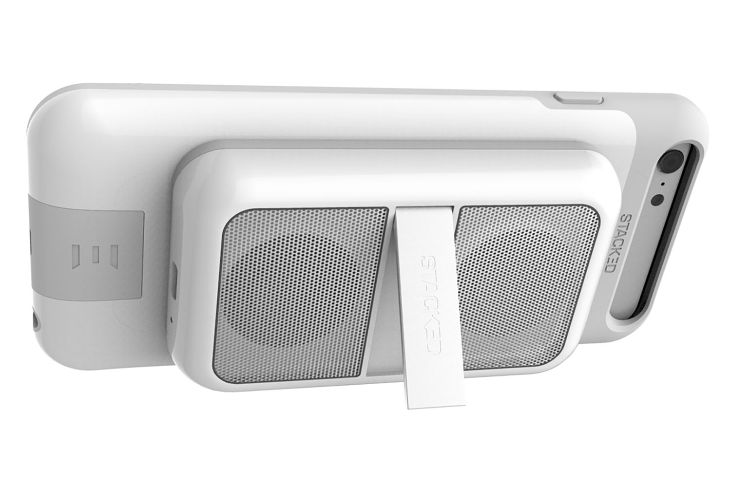 get stackeds new audio solutions and rid of all your wires for the iphone stacked boost speaker 12