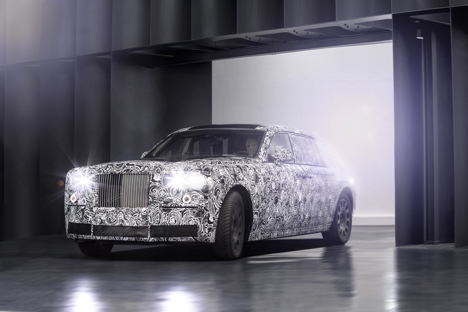 Rolls-Royce aluminum architecture mule