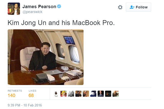 kim jong un might be the only apple fan boy in north korea kimmy