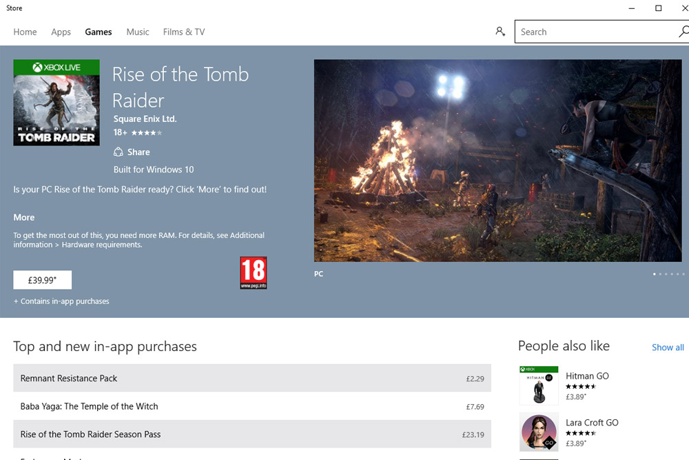 windows store issues with sli crossfire and vsync windowsstoretombraider