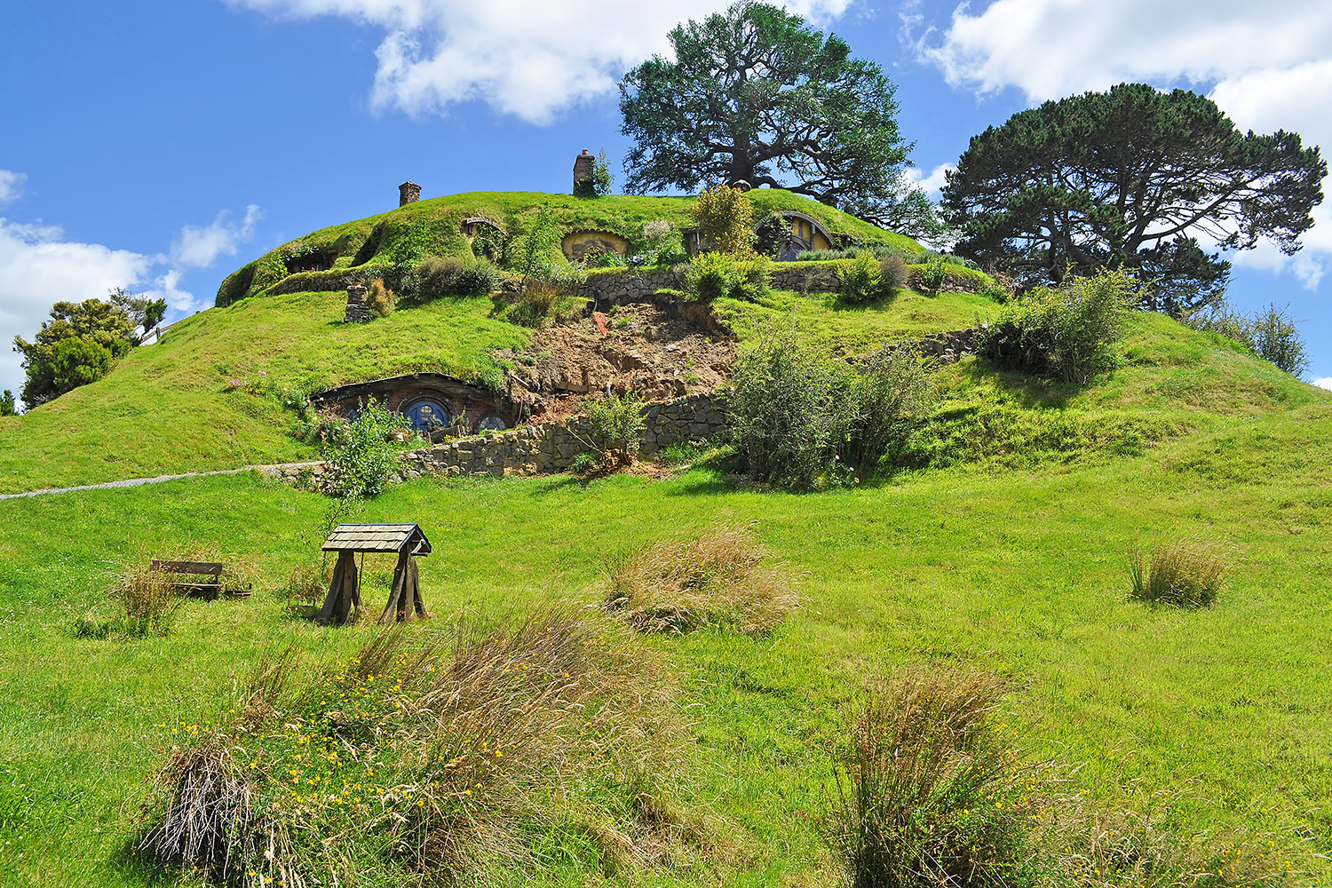 Frodo's house in hobbiton.