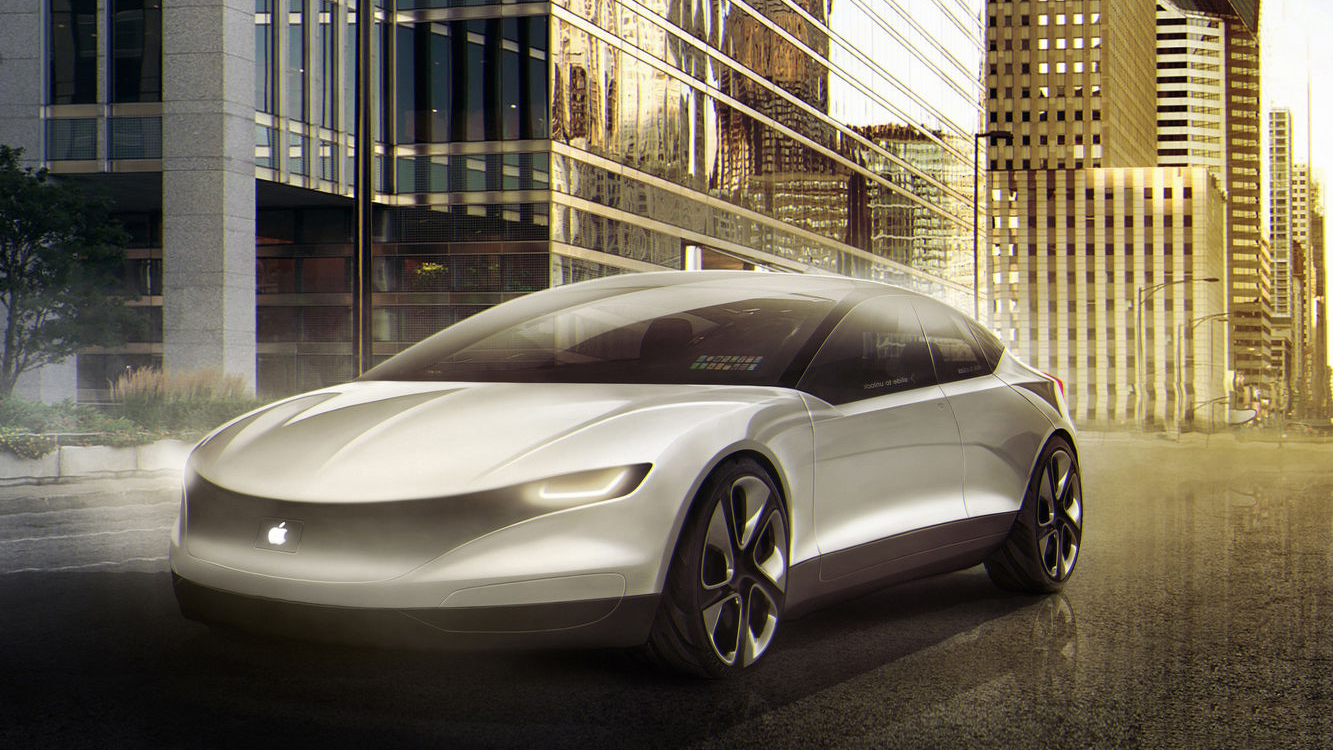 Apple Car rendering