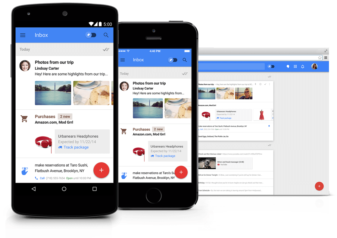 inbox gmail smart reply web by