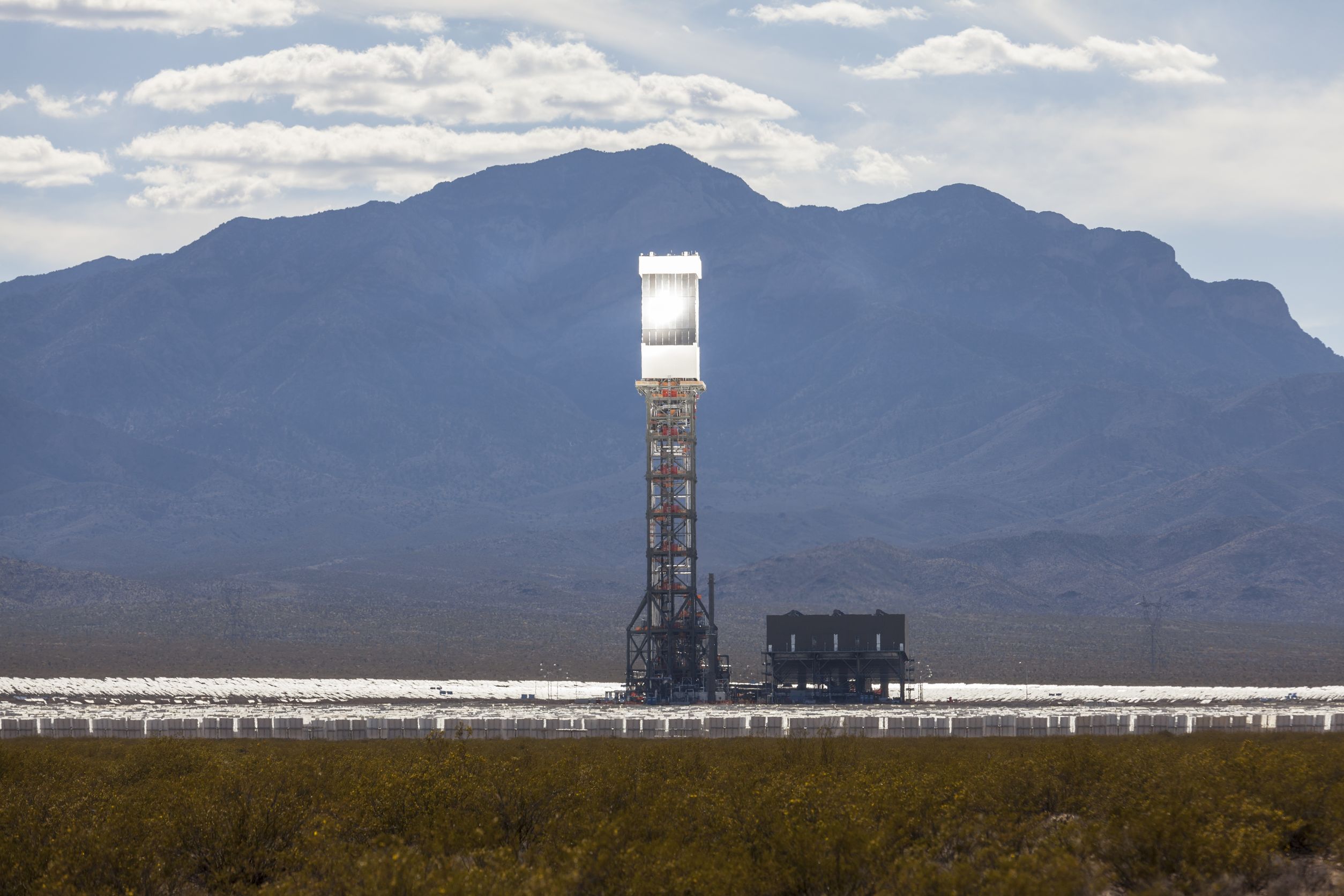 ge co2 solar power tower