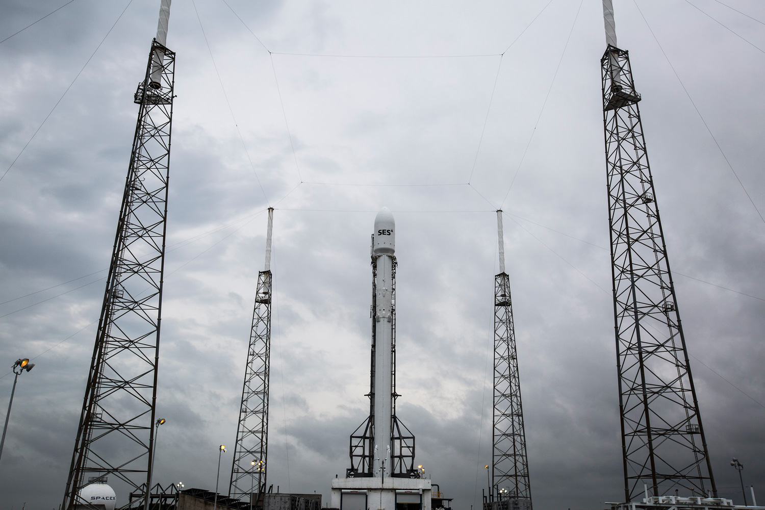 spacex back in november ses 9 satellite