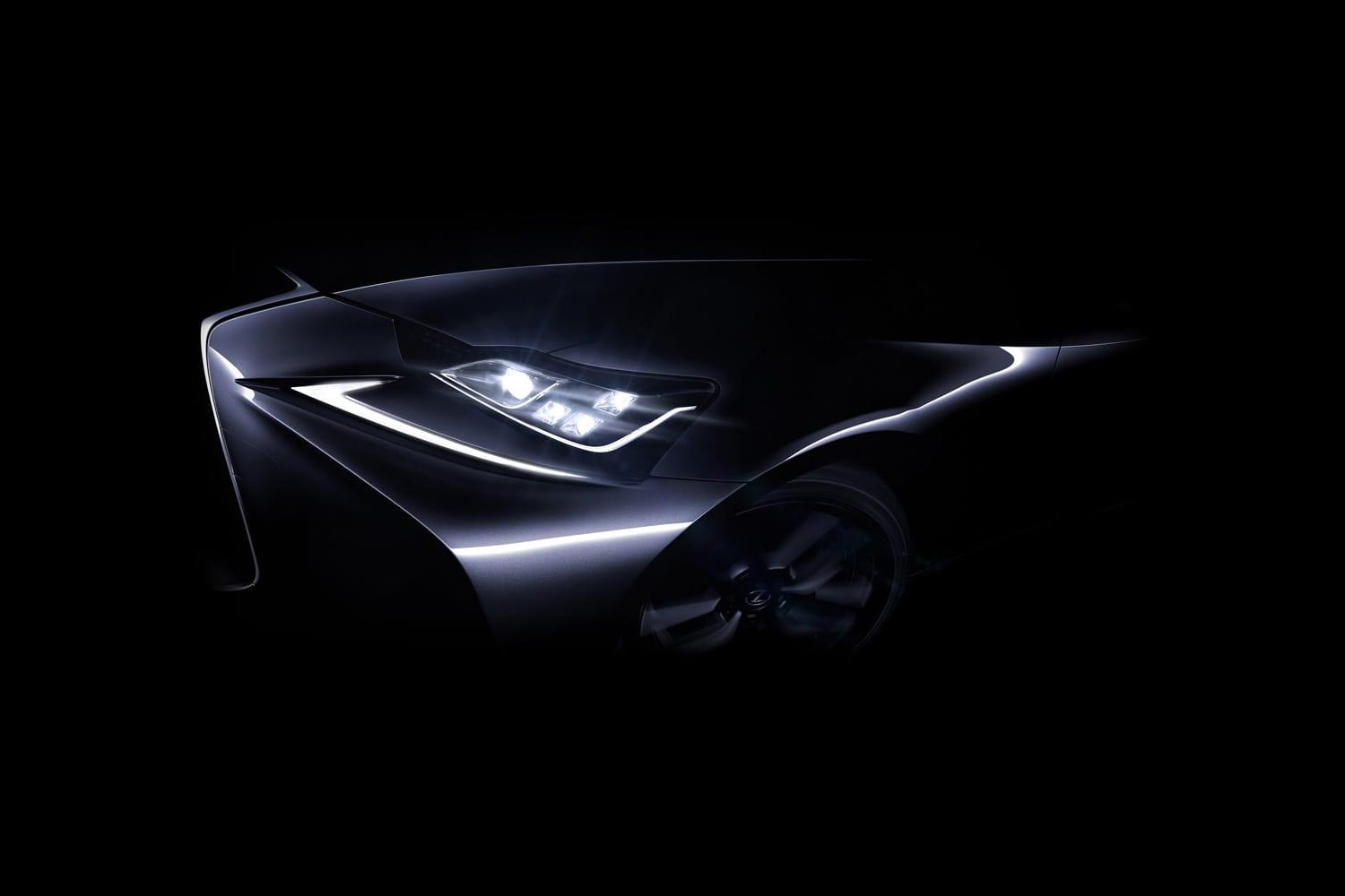 2017 Lexus IS teaser