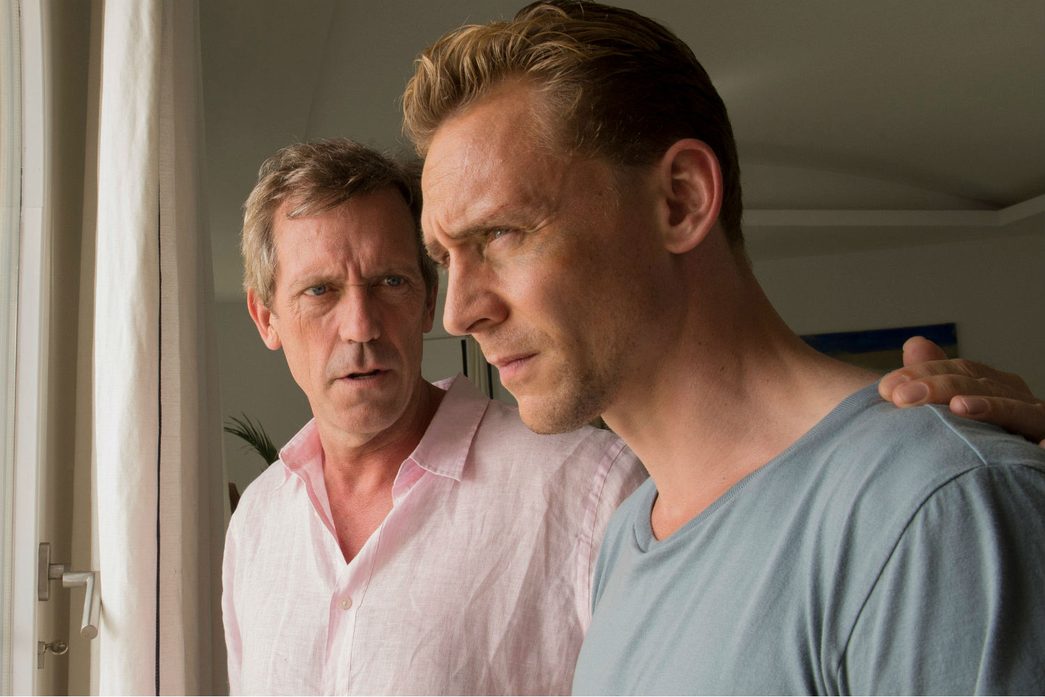 tom hiddleston hugh laurie spy thriller the night manager amc